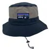 Sombrero de Verano Transfronterizo Sombrero de Cuenca Europeo y Americano Transfronterizo Secado Rápido Sombrero de Pescador Parasol y Sombrero de Protección Solar para Exteriores Sombrero de Color Retro Combinado de Ala Ancha