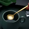 Cuchillo, tenedor y cuchara de acero inoxidable para comida occidental transfronterizo al por mayor, juego de cubiertos portugueses, cuchara para café, cuchillo y tenedor para bistec de alto valor