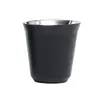 Copo de Café Dupla Camada de Aço Inoxidável 304 Transfronteiriço, Copo de Cerveja de Pequena Capacidade, Copo de Presente, Copo de Aviação com Logo para Venda por Atacado