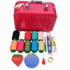 Mini bolsa de costura baú do tesouro portátil conjunto de caixa de costura portátil bolsa de costura doméstica ferramentas de costura atacado de fábrica