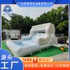 Castillo inflable de interior con tobogán doble pequeño, castillo travieso, castillo inflable de interior con tobogán inflable