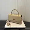Bolso de mano de alta gama, elegante para mujer, nueva colección otoño 2026, bolso de hombro ligero de lujo, bolso cruzado pequeño cuadrado versátil y moderno