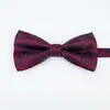 Pajarita para Hombre Estilo Británico Nueva para Padrinos de Boda Traje Camisa Formal Pajarita para Mujer Rojo Negro Azul Gama Alta