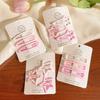 Lindo Pasador para el Cabello Infantil de Estrella Rosa para Mujer Lado Frente Flequillo Pasador para el Cabello Pasador para el Cabello Bebé Pequeño bb Clip Adorno para la Cabeza