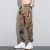 Calça de Trabalho Camuflada, Seda Gelada Solta Durável para Primavera e Outono, Calça de Trabalho Masculina, Calça de Proteção do Trabalho Masculina, Respirável para o Verão