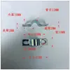 Clipe de chapa galvanizada Clipe de sela Clipe Ohm Braçadeira para tubo único JB/ZQ4492