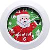 Venta Directa de Fábrica Reloj de Pared Simple Reloj de Pared de Navidad Dibujo Animado Habitación Infantil Sala de Estar Redondo Reloj de 25 cm