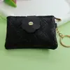 Bolsa de Moedas Popular Imitação Tecida Cabeça de Batom Fone de Ouvido Bolsa de Cosméticos Zíper Carteira Pequena Bolsa Curta para Moedas