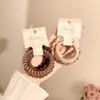 Diadema de Lana Elástica Casual Duradera Banda de Goma para el Cabello Accesorios para el Cabello Anillo de Toalla Set de Cuero Cuerda para el Cabello