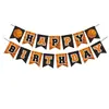 Fiesta Transfronteriza en stock Traje de Vajilla para Fiesta de Baloncesto Plato de Papel Desechable Vaso de Papel Decoraciones para Fiesta Escolar