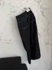 Jeans Cortos Azul Denim GAGD para Mujer, Nuevo Estilo Otoño 2026, Pierna Recta Adelgazantes Vintage Versátiles Pantalones de Pierna Ancha