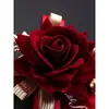 Lapelas de casamento, artigos de casamento para padrinhos, noivos, conjunto completo para família, pais, damas de honra, flores artificiais