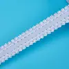 Mancha de cor 2.0 borda de dente de coroa bilateral elástico renda de fungo DIY manual faixa de cabelo acessórios de renda crescente
