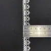 Fábrica de Origem seda leite fina 1-5cm bordado de renda bolo com em estoque acessórios de vestuário atacado