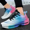 Zapatos casuales para hombre de comercio exterior, zapatillas para correr con placa de carbono, zapatos de malla de otoño de suela ultra ligera y suave, zapatillas deportivas para exámenes físicos de estudiantes de secundaria, talla grande 48