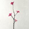 Nuevo Espuma Flor de Durazno Ramas Muertas Sala de Té Japonesa Adornos de Mesa de Centro Decoración Accesorios Arreglo Floral Zen Simulación Flor de Seda