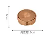 Tapete Térmico Doméstico Trançado de Rattan, Tapete Anti-Queimadura para Panela, Tapete para Tigela, Tapete para Mesa de Jantar Resistente a Altas Temperaturas, Tapete Resistente ao Calor para Prato, Porta-Copo, Suporte para Bule