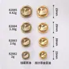 Botones de Metal con Diseño de Carey Cosidos a Mano Abrigo de Lana Chaqueta Traje Botones Formales Botones Botones Dorados