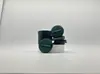 Esponja de Pó com Almofada de Ar, Uso Duplo para Aplicações Secas e Úmidas, Esponja Redonda para Pó, Sem Látex, Ferramenta de Maquiagem Hidrofílica, Chá com Leite de Morango e Abacaxi