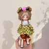 Ropa para Muñecas BJD de 8 Puntos y Ob11 de 12 Puntos 11- 17cm a Si Cuerpo Mini Muñeca Papa Disfraz Conjunto