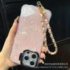 Cordão de Couro Pequeno Xiangfeng Moda Versátil Cor Sólida Cordão para Celular de Pulso Corrente para Celular Novo Senso Avançado Chaveiro