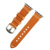 Para Pulseira Apple Watch Camada Superior Pulseira de Couro Bovino Unissex Pulseira de Couro Genuíno applewatch9/8 Pulseira