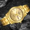Reloj de Cuarzo para Hombre Liso de Fábrica Moda Versátil Resistente al Agua Luminoso Doble Calendario Escala Romana Reloj Personalizado para Hombre
