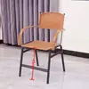 Silla de ratán con respaldo, silla de ratán para niños y adultos, taburete pequeño, taburete tejido, silla de ocio, silla de té para balcón exterior, silla de ratán