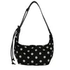 Nova bolsa de mão da série de bolinhas da moda, estilo casual de nicho para férias, bolsa de ombro, bolsa transversal, bolsa de grande capacidade para o dia a dia