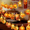 Decoração de Ano Novo Luz de Atmosfera Festival da Primavera Bênção de Ano Novo Lanterna com Caractere Pequenas Luzes Decorativas Ano do Cavalo Sem Instalação Necessária Luz Decorativa Suspensa para Atmosfera