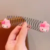 Pente de Cabelo Infantil para Meninas, Pente de Estilização Invisível na Parte de Trás da Cabeça, Acessório de Cabelo de Desenho Animado para Bebês, Pente para Franja e Arrumar o Cabelo