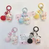 Llavero de Sanrio Lindo de Dibujos Animados Colgante para Mochila Estilo Ins Femenino Regalo para Pareja Mejor Amigo Adorno de Resina