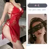 Lingerie Sexy, Saia Suspensa de Renda, Camisola com Cadarço, Tentação Uniforme, Pijamas Estilo Europeu e Americano, Tamanho Grande, Vazado, Fofo, Estilo Menina