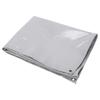 Paño Raspador de Cuchillo de PVC Personalizado, Toldo Deslizante Triángulo Cobertizo Romano Lona de Camión Tela Recubierta de Plástico Gris Impermeable y a Prueba de Sol