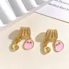 Colgante Más Vendido Letra Color Combinación de Frutas Accesorios de Joyería Verano Dopamina Moda Joyería Que No Se Desvanece