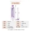 LMLTOP Set de Dos Recortadores de Cejas de Cabeza Pequeña, Compacto y Portátil con Malla Protectora, Maquinilla de Acero Inoxidable para Cejas JJF48
