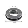 Adecuado para alfombrilla de suelo para coche Volkswagen Audi, base, soporte, hebilla para alfombrilla de suelo, clip de hebilla antideslizante, tipo universal