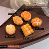 Juguete de Comida de Pan Simulado Imán para Nevera Dibujo Animado Mini Galleta Horneado Pan Decoración del Hogar Pegatina Magnética