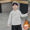 Ropa interior térmica de felpa para niños Otoño Invierno 2026 Estilo Nuevo Forro polar grueso y cálido Ropa interior Ropa de invierno para bebé