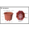 Maceta Octagonal Grande de Resina Extra Grande Flor Grande Maceta Gruesa Extra Grande Cobre Antiguo Plástico Maceta Especial para Bonsái Árbol Frutal Buganvilia