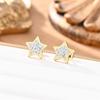 Fabricantes de pendientes de diamantes de estrellas, simples, de alto sentido, flor, mariposa, Joker, nuevas explosiones, temperamento exquisito, al por mayor