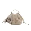 Bolso de felpa estilo ins muy elegante para mujer, nuevo bolso cruzado de moda 2026, lindo bolso cubo de muñeco de peluche