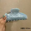 Pinza para el Cabello de Lunares de Alta Gama Estilo Francés para Mujer, Pasador Elegante Grande para Peinados Recogidos, Accesorio para el Cabello