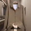 Negocio de Nicho Versátil Sin Planchar Gasa Hombro Manga Larga para Hombre Color Sólido Ropa de Primavera/Otoño Casual Atractivo Correcto