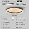 Lámpara de Techo para Dormitorio Estilo Medieval Niebla de Nube Protección Ocular Retro Japonés Wabi-Sabi Madera de Nogal con Veta Lámparas para Restaurante Sala de Estudio