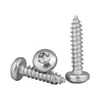 Tornillos Ranura Flor de Ciruelo Acero Inoxidable 304 Grado de Ingeniería Precisión Antikorrosión y Antióxido Ferretería Tornillos Fabricante Suministro a Granel