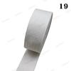 Correa de Cinta de Algodón Lisa Negra y Blanca de 38 mm de Ancho para Bolsos, Correas de Yoga, Cinturones de Lona, Estilo Simple
