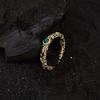 Anillo de dragón dorado pequeño del año del dragón para mujer, plata de ley s925, nicho abierto, de alta calidad, ligero, de lujo, con cola de dragón, nuevo producto
