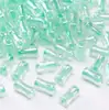 Miçangas de Vidro para Sementes 4*8mm, Miçangas Transparentes Iridescentes de Bambu, Acessórios de Materiais para Tecelagem de Pulseira Colar Artesanal DIY