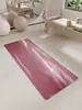 Tapete de Yoga Personalizado Transfronteiriço de Casca de Coco Fosca com Borracha PU em Cores Contrastantes, Tapete de Luxo Antiderrapante, Tapete Profissional Lu Style para Fitness